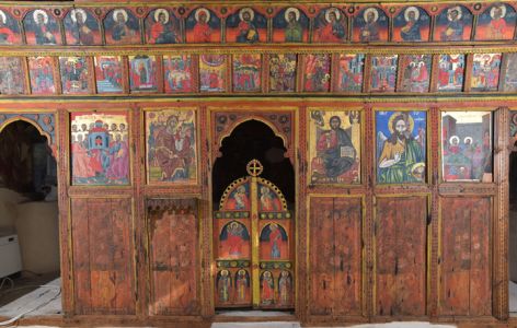 Συντήρηση ξυλόγλυπτου τέμπλου Ι.Ν. Γεννεσίου της Θεοτόκου Βαριάδιων